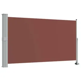 markiza-boczna-140x0-300-cm-brazowy-ekran-szary-stojak
