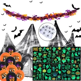 dekoracja-halloween-zestaw-girlanda-balony-pajeczyna-pajaki-tkanina-horror