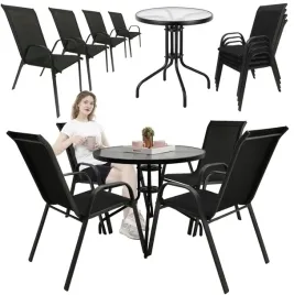 zestaw-mebli-ogrodowych-balkon-taras-stol-fi60-4x-krzesla-czarny-mocne