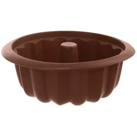 forma-do-babki-silikonowa-z-kominem-brazowa-sillinie-26-cm