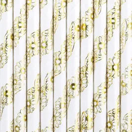 slomki-papierowe-biale-ze-zlotymi-stokrotkami-10-sztuk-spp14m-019