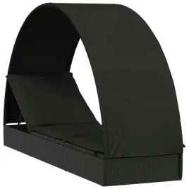 lezak-ogrodowy-z-regulowanym-zadaszeniem-rattan-pe-czarny-211x57x140-cm
