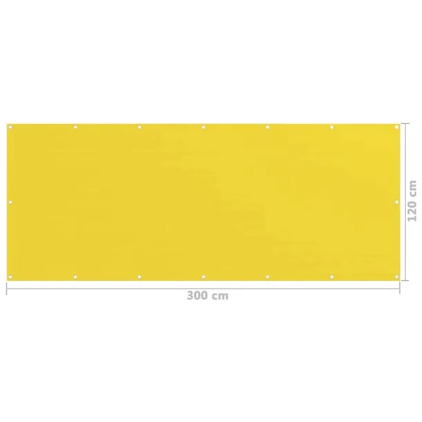 parawan-hdpe-120x300cm-zolty-kod-producenta-zh-311000-stan-nowy