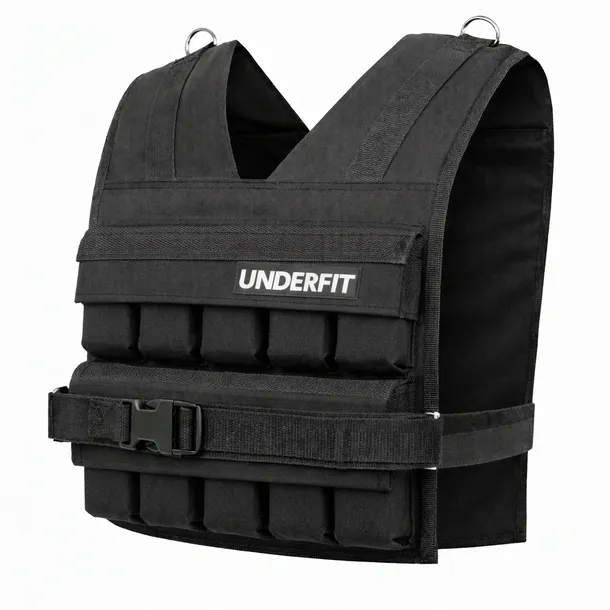 Kamizelka treningowa z regulacją obciążenia 20 kg UNDERFIT - 20 sztabek