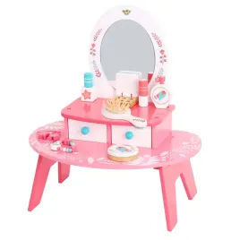 tooky-toy-rozowa-toaletka-drewniana-do-makijazu-z-lustrem