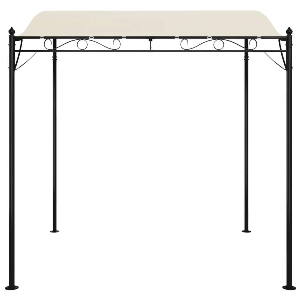 zadaszenie-na-podworko-2x2-3m-kremowe-stan-nowy