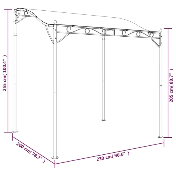 zadaszenie-na-podworko-2x2-3m-kremowe-stan-nowy-producent-inna