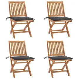 krzesela-ogrodowe-tekowe-z-poduszkami-antracyt-4-szt