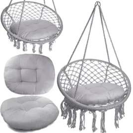 hustawka-wiszaca-pleciona-boho-szary-poduszka