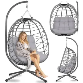 fotel-ogrodowy-wiszacy-tihuana-szary-szare-poduszki-sofotel