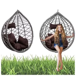 fotel-ogrodowy-wiszacy-kokon-duzy-kosz-vegas-szary-poduszka-brazowa