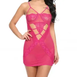 koszula-nocna-beauty-senses-bs00096-rozowy-s