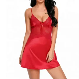 koszula-nocna-beauty-senses-bs00223-czerwony-s