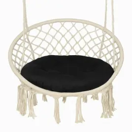 poduszka-na-bocianie-gniazdo-okragla-aksamitna-60-cm-czarna-gruba-hustawka