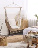 fotel-wiszacy-hamak-boho-hustawka-bezowy-stan-opakowania-oryginalne