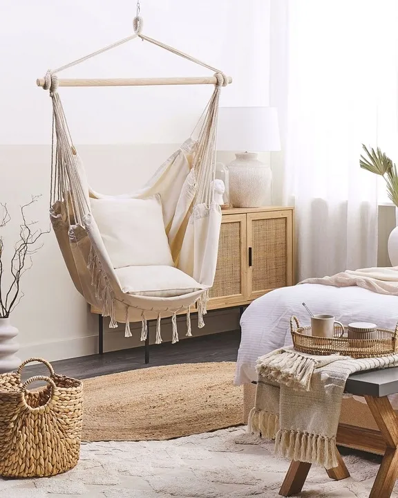 fotel-wiszacy-hamak-boho-hustawka-bezowy-stan-nowy