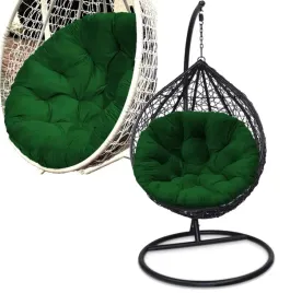 poduszka-na-fotel-wiszacy-hustawke-kokon-zielona