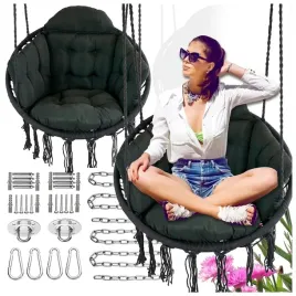 ciemno-szara-bocianie-gniazdo-hustawka-pikowana-poduszka-xxl-2-zestawy