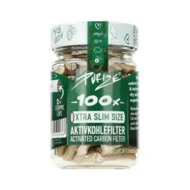 Zdjęcie produktu Filtry węglowe Purize XTRA Slim 100 szt. śr. 6 mm ORGANIC