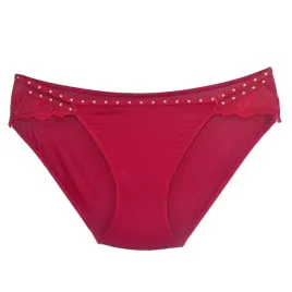 figi-damskie-beauty-senses-bs00511-bordowy-s