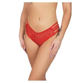 figi-damskie-czerwone-koronka-paski-beauty-senses-bs001928-czerwony-l