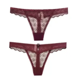 stringi-damskie-koronka-braz-beauty-senses-bs002033-fioletowy-xl