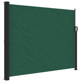 zwijana-markiza-boczna-160x600-cm-ciemnozielona-z-poliesteru-pu