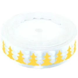 tasiemka-satynowa-swiateczna-zlote-choinki-biala-brewis-25-mm