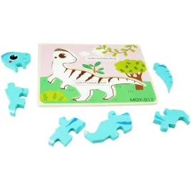 drewniana-kolorowa-ukladanka-puzzle-dinozaury-corythosaurus