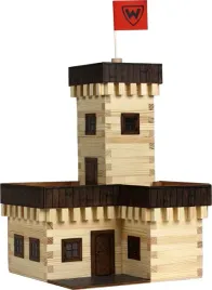 walachia-skladany-drewniany-model-3d-letni-zamek