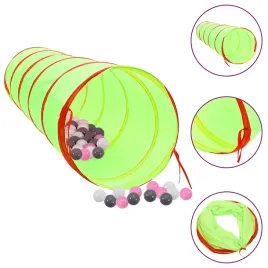 tunel-do-zabawy-dla-dzieci-250-pilek-zielony-175-cm-poliester