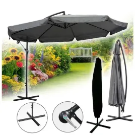 parasol-ogrodowy-ikar-bl-gr-szary-skladany-z-wysiegnikiem-pokrowiec