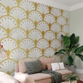 fototapeta-350x245-premium-zloto-i-marmur-wzor-inspirowany-art-deco