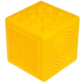 kostka-sensoryczna-z-roznymi-fakturami-zolta-tullo