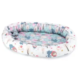 kokon-niemowlecy-dwustronny-czerwony-kapturek-makaszka