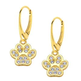 kolczyki-pozlacane-z-psia-lapka-z-krysztalkami-swarovski