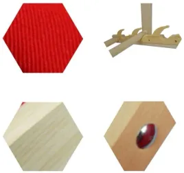 lezak-plazowy-ogrodowy-drewniany-skladany-woodok-granatowa-tkanina