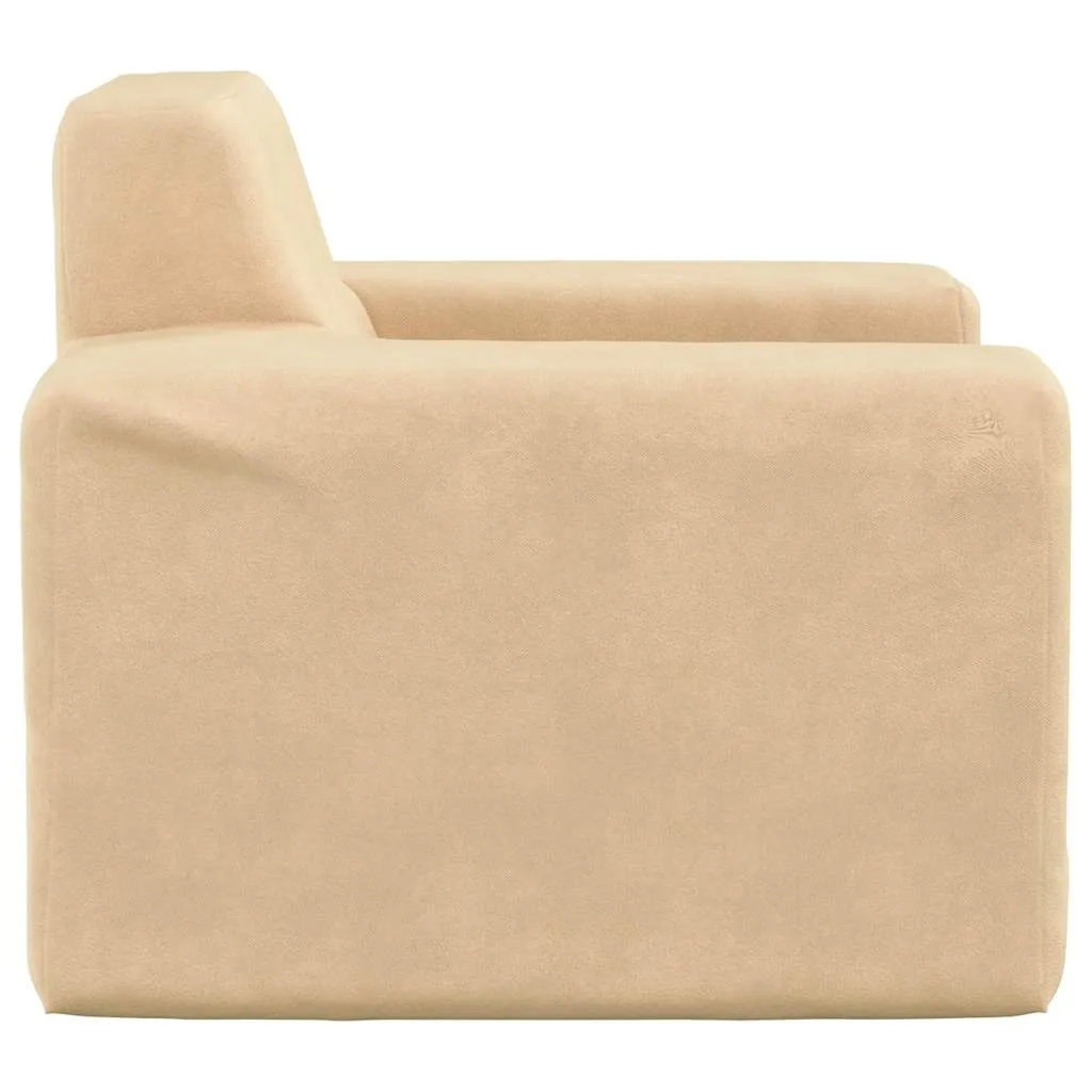 sofa-dziecieca-kremowa-miekki-plusz