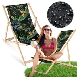 lezak-drewniany-akwarela-na-czarnym-ogrodowy-plazowy-tarasowy-bukowy