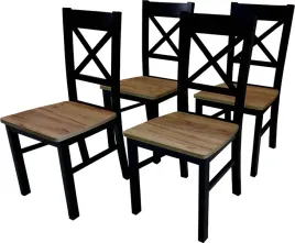 komplet-4-krzesla-kd-22-drewniane-czarne-dab-craft-loft-ribes