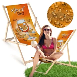 lezak-ogrodowy-drawniany-jasny-nadruk-aperol-spritz-na-plaze-taras-balkon