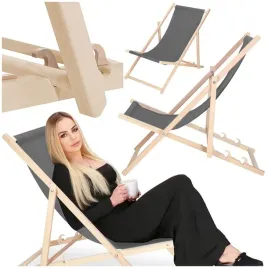 lezak-drewniany-ogrodowy-plazowy-skladany-grafit-lezaki-plazowe-producent