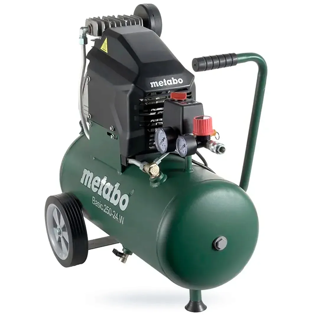 kompresor-24l-8bar-metabo-basic-250-24w-akcesoria-stan-nowy