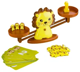 gra-nauka-liczenia-rownowaznia-waga-szalkowa-lew-lion-balance