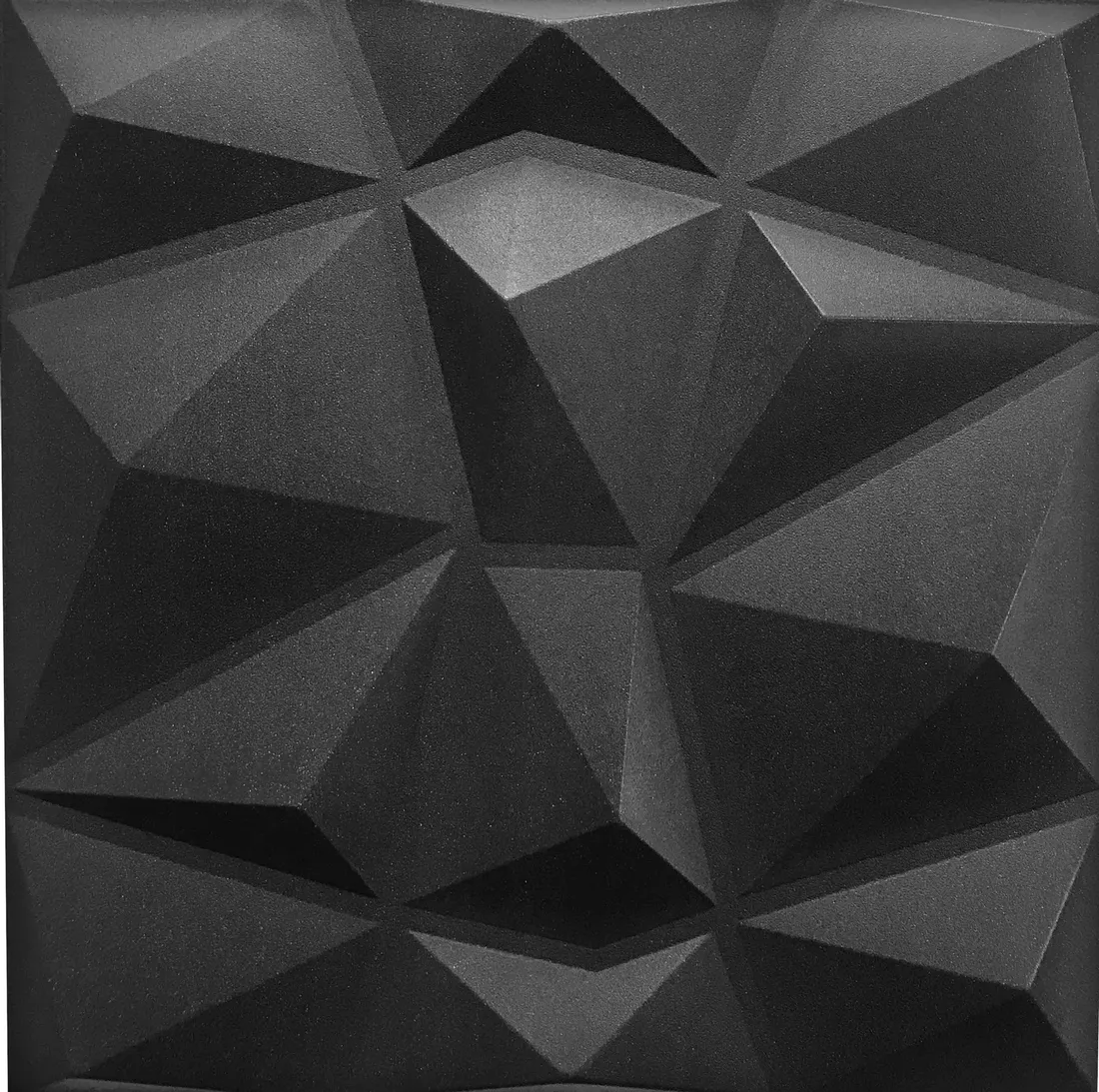panele-scienne-czarne-kasetony-3d-diament