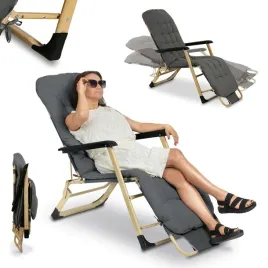 lezak-ogrodowy-plazowy-szary-poduszka-na-siedzisko-wygodny-tadar