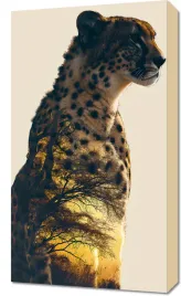obraz-40x70cm-gepard-duch-sawanny