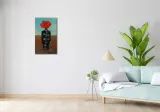 obraz-40x70cm-obserwator-zza-maku-stan-nowy