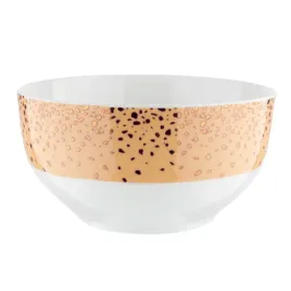 salaterka-porcelanowa-pozlacana-florina-spots-orange-13-cm-pomaranczowa