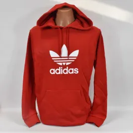 bluza-meska-adidas-trefoil-hoodie-czerwona-gd9924